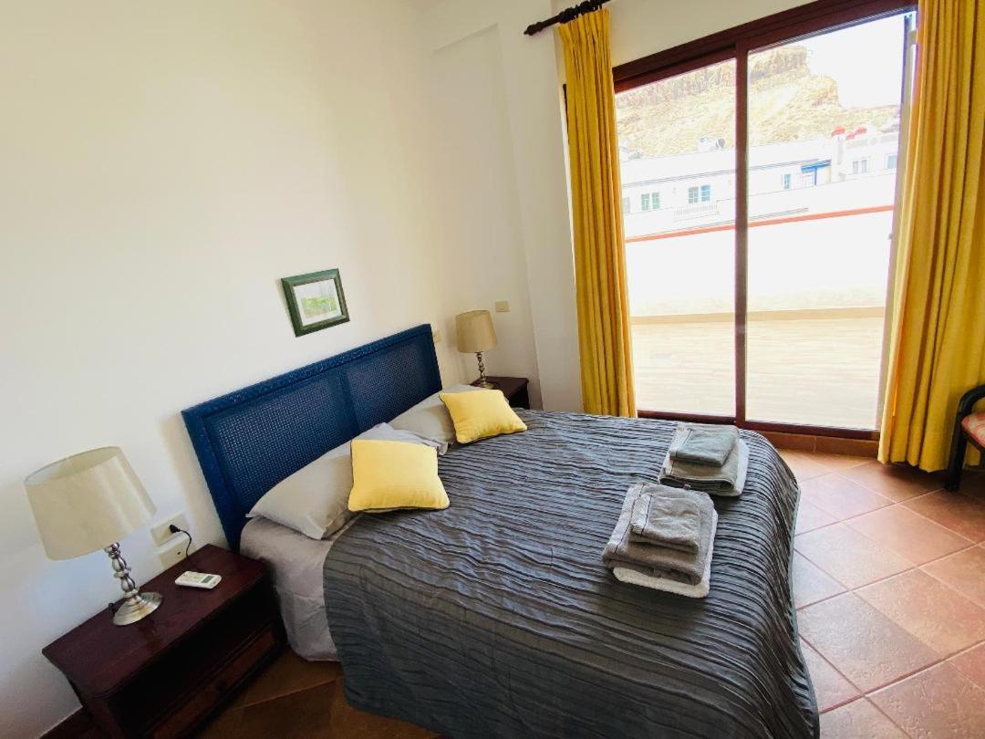 Ferienwohnung The Penthouse Puerto De Mogan Exterior foto