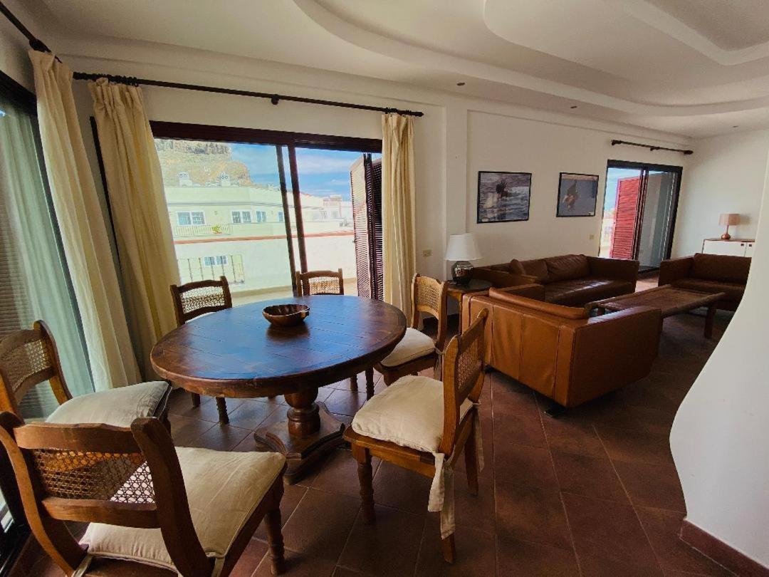 Ferienwohnung The Penthouse Puerto De Mogan Exterior foto