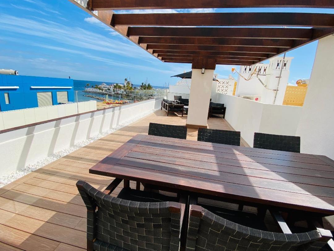 Ferienwohnung The Penthouse Puerto De Mogan Exterior foto